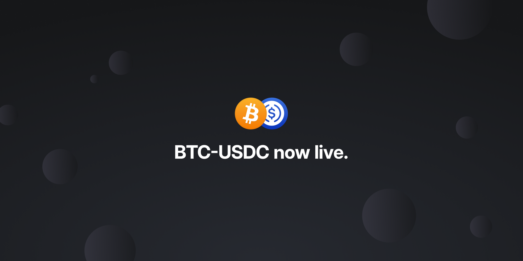BTC Perpetual Contract Market is Live